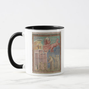 St Francisは彼の友達に現われます マグカップ
