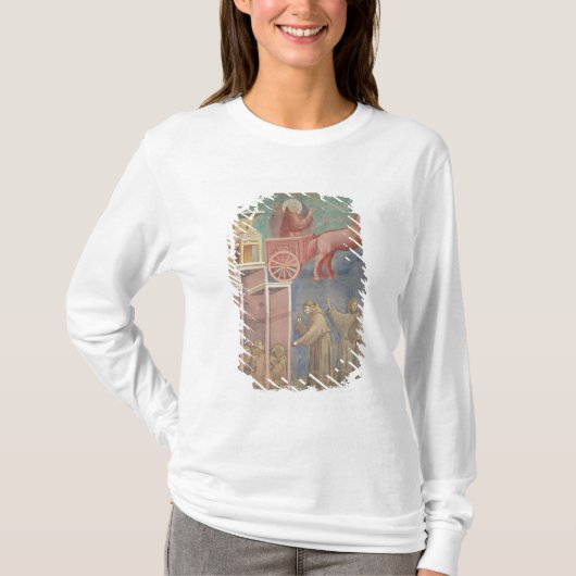 St Francisは彼の友達に現われます Tシャツ (正面)