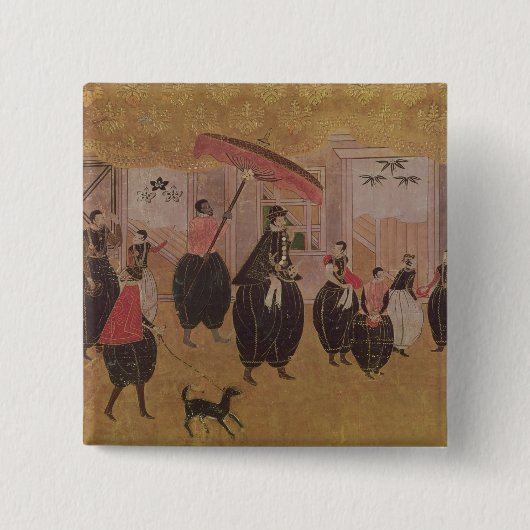 St Francisサビエルおよび彼の側近 缶バッジ (正面)