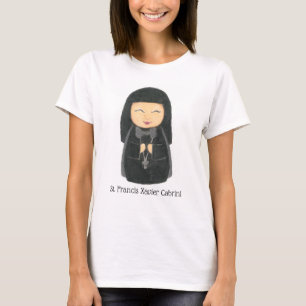St FrancisサビエルCabriniのTシャツ Tシャツ