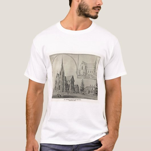 St. Francis教会、Naugatuck Tシャツ (正面)