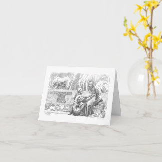 St. Francis and the Leper カード