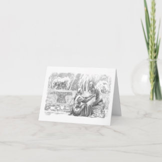 St. Francis and the Leper カード