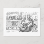 St. Francis and the Leper ポストカード (正面)