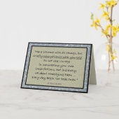 St Francis de Salesの引用文の感動的なカード カード (黄色い花)