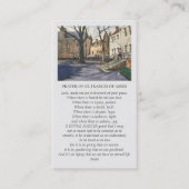 St. Francis of Assisi Bruges Scenic View 名刺 (正面)