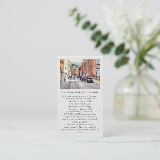 St. Francis of Assisi Dinant Scenic View 名刺 (スタンド正面)