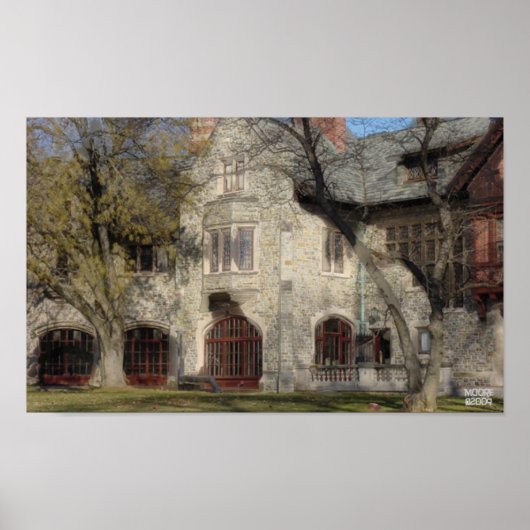 St Francis Prep on油レアプリント ポスター (正面)