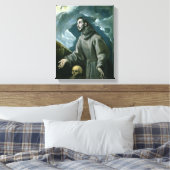 St. Francis Receiving the Stigmata (キャンバス上の油) キャンバスプリント (インサイチュ (寝室))