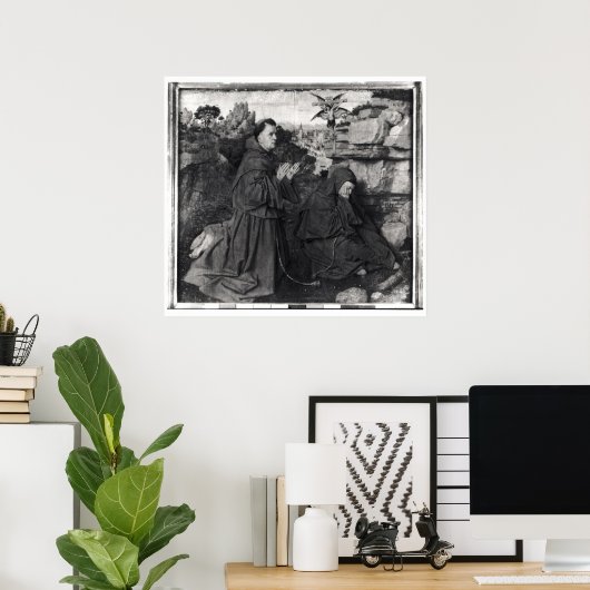 St. Francis Receiving the Stigmata, c.1427 ポスター (ホームオフィス)