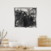 St. Francis Receiving the Stigmata, c.1427 ポスター (キッチン)