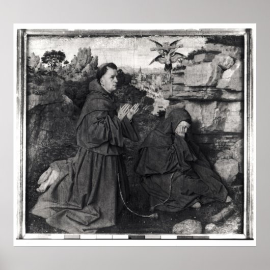 St. Francis Receiving the Stigmata, c.1427 ポスター (正面)