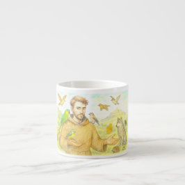 St. Francis - the sermon to the birds and animals エスプレッソカップ