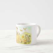 St. Francis - the sermon to the birds and animals エスプレッソカップ (正面右)