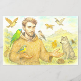 St. Francis - the sermon to the birds and animals チラシ