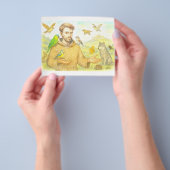 St. Francis - the sermon to the birds and animals チラシ (手)