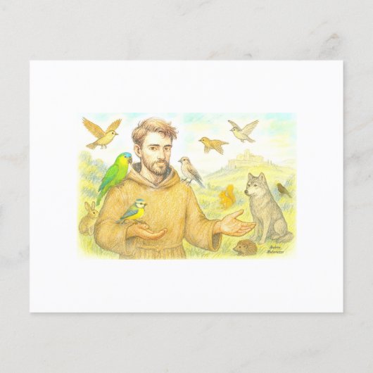 St. Francis - the sermon to the birds and animals チラシ (裏面)