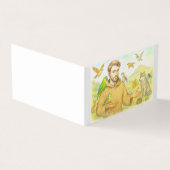 St. Francis - the sermon to the birds and animals 名刺 (外部)