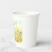 St. Francis - the sermon to the birds and animals 紙コップ (左)