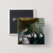 St. Francois de Sales Giving規則 缶バッジ (正面&裏面)