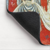 St GabrielおよびSt. Raphael、c.1200 マウスパッド (コーナー)