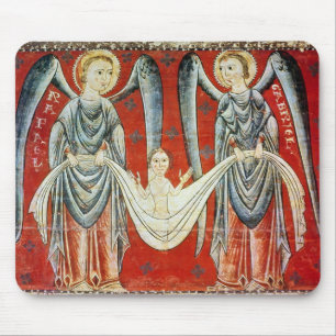 St GabrielおよびSt. Raphael、c.1200 マウスパッド