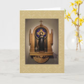 St. Gemma Galgani Shire, Kenosha, WI カード (黄色い花)