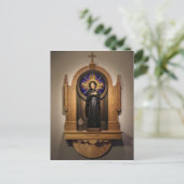 St. Gemma Galgani Shire, Kenosha, Wi ポストカード (スタンド正面)