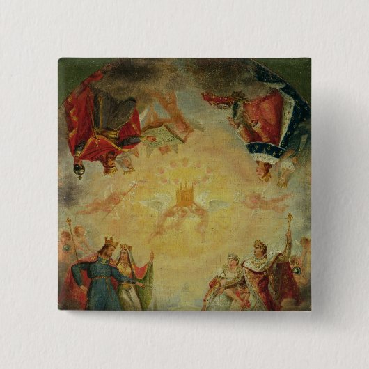 St. Genevieveの栄光 缶バッジ (正面)