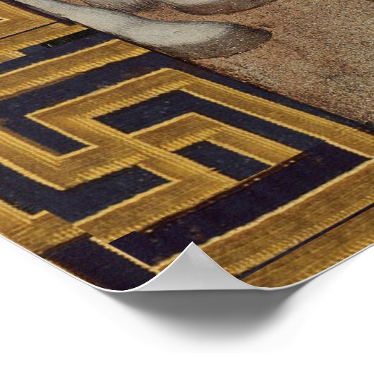 St. George and The Dragon by Bernat Martorell ポスター (角)