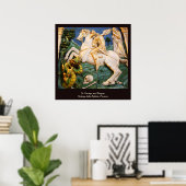 St. George,Dragon and Princess ポスター (ホームオフィス)