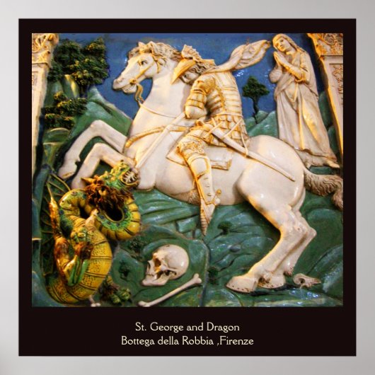 St. George,Dragon and Princess ポスター (正面)