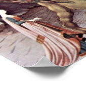 St. George Fighting The Dragon By Uccello Paolo ポスター (角)