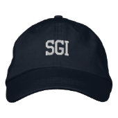 St. George Island Embroidered Florida Baseball Hat 刺繍入りキャップ (正面)