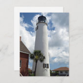 St. George Island Light houseの写真 シーズンカード (正面/裏面)