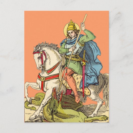 St. George on Horoard (BS 01)ポストカード ポストカード (正面)