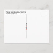 St. George on Horoard (BS 01)ポストカード ポストカード (裏面)