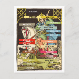 St. George on Horoon Horoon(BS 01)のカラーパレット ポストカード