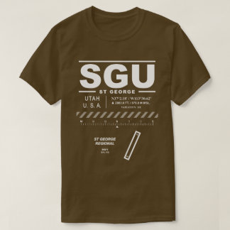 St. George Regional Airport SGU Tシャツ