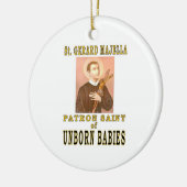 ST. GERARD MAJELLA セラミックオーナメント (左)