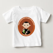 St. Gerard Majella ベビーTシャツ (正面)