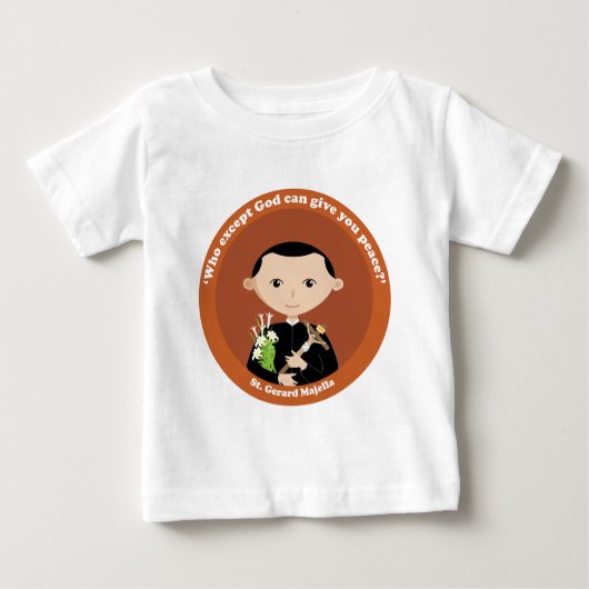 St. Gerard Majella ベビーTシャツ (正面)