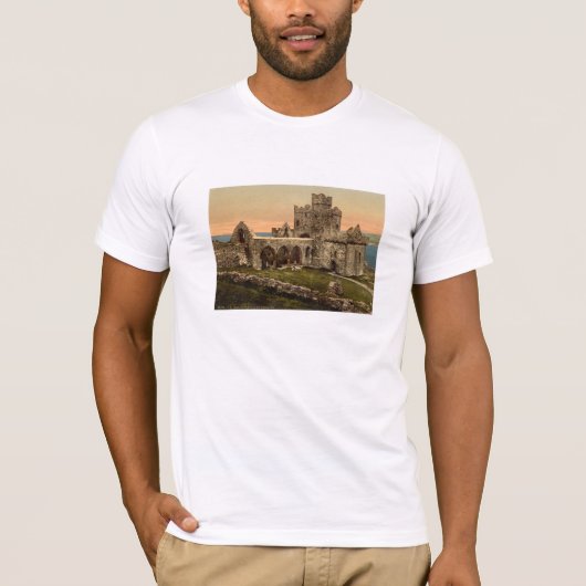 St Germainの皮、人の島のカテドラル Tシャツ (正面)