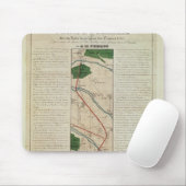 St Germainの鉄道へのパリの地図、 マウスパッド (マウス)