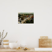 St. Germain St., St. Cloud, MN 1914ヴィンテージ ポスター (キッチン)