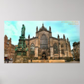 st giles cathedral edinburgh ポスター (正面)