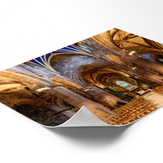 St Giles Cathedral in Edimburgh ポスター (角)