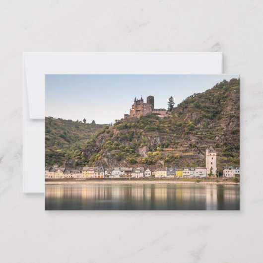 St. Goarshausen - Burg Katz Card (正面)