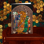  St. Gobnait Drawing a Plague Line (Detail) カード