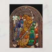 St. Gobnait Drawing a Plague Line (Detail) ポストカード (正面)